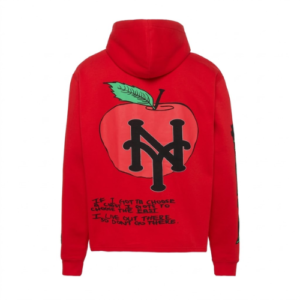 Homme Femme X Kool Kiy Cali to NYC Hoodie Red (b)