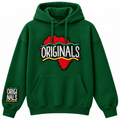 Kool Kiy Originals Motherland Green Hoodie Kool Kiy Originals Motherland Green Hoodie