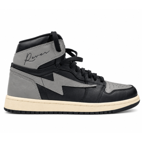 Kool Kiy Reves Paris Air Kiy Black and Grey Sneakers Kool Kiy Reves Paris Air Kiy Black and Grey Sneakers