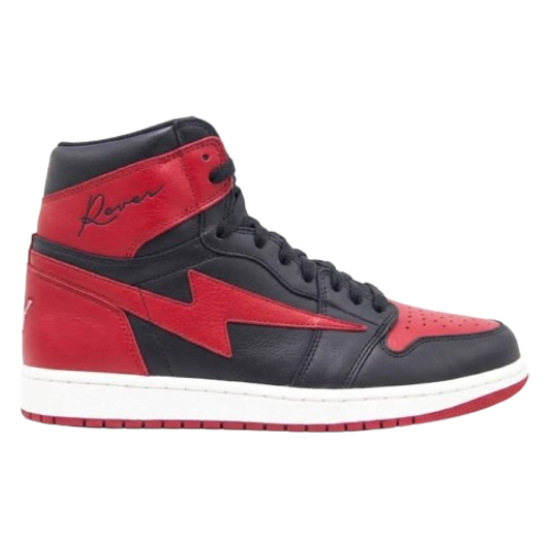 Kool Kiy Reves Paris Air Kiy Red Sneakers Kool Kiy Reves Paris Air Kiy Red Sneakers