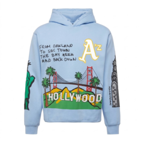 hf x kool kiy cali to nyc hoodie sky blue