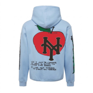 hf x kool kiy cali to nyc hoodie sky blue (back)